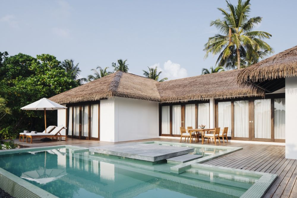 2 Bedroom Villa Beachfront with Private Pool, Noku Maldives 5*
