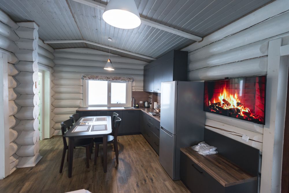 2-room Cottage with Terrace (Hutir 1 Cottage), Озеро Vita 