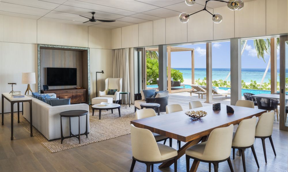 Caroline Astor Estate (3 Bedroom Beach Estate with Pool), The St. Regis Maldives 5*