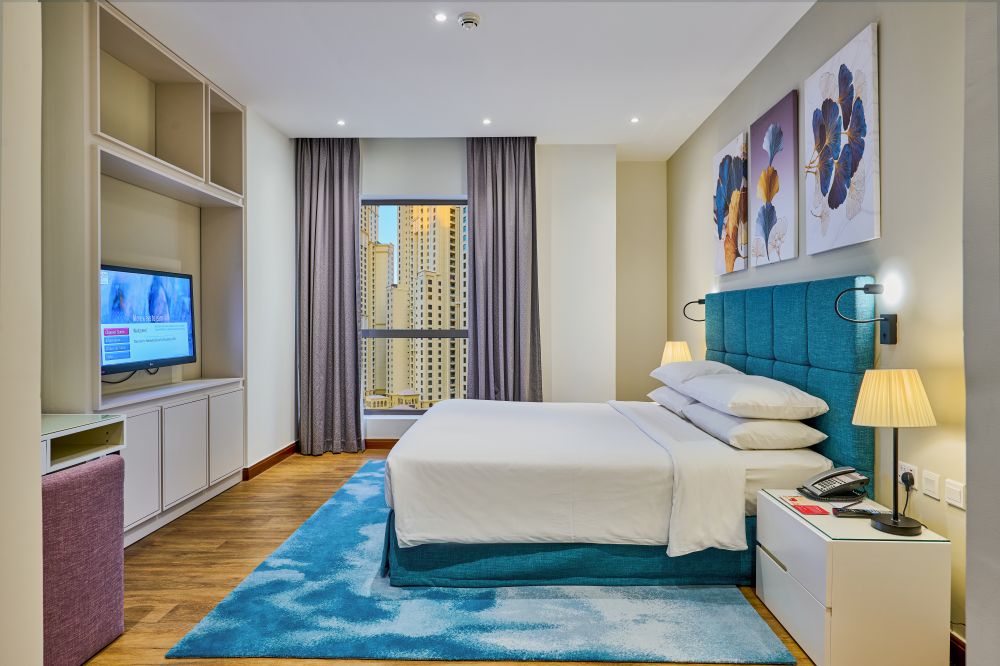 One bedroom King Suite Balcony City View, Ramada Hotel & Suites By Wyndham Jbr (ex. Hawthorn Suites) 4*