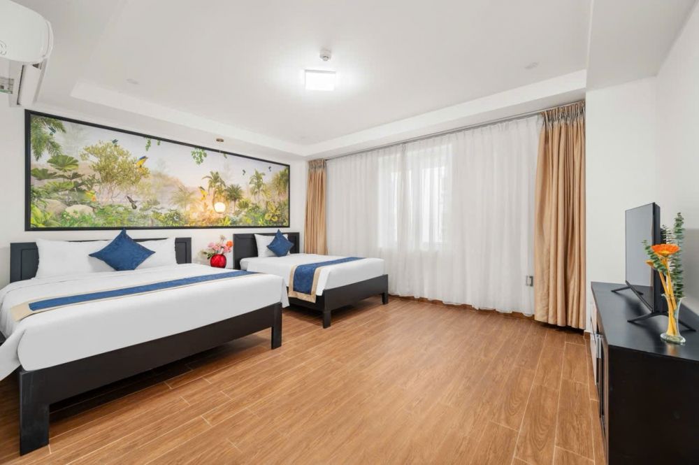 Triple Room Front View, Kamala Hotel & Apartment Da Nang 4*