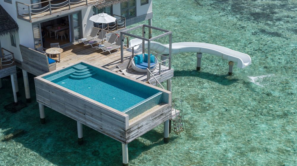 Two Bedroom Lagoon Pool Villa with Slide, Cora Cora Maldives 5*