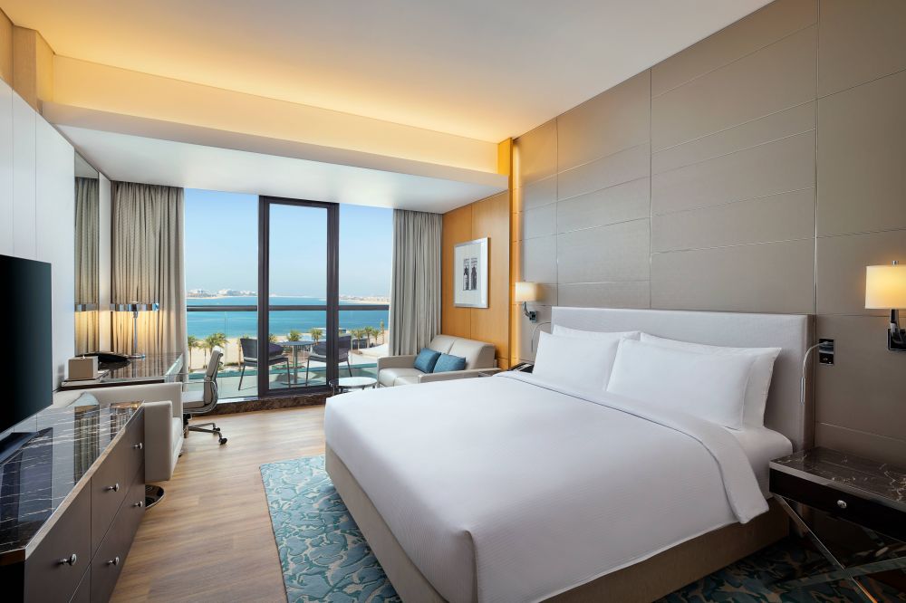 Twin/King Executive Room with Sea View, Hilton Dubai Palm Jumeirah 5*