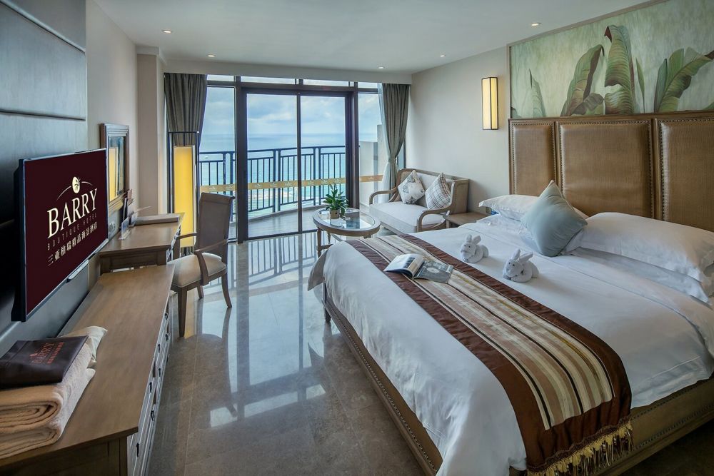 Ocean-view a suite of rooms, Barry Boutique Hotel Sanya 3*