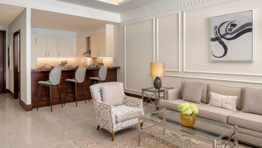 1 Bedroom Suite Marina View/ Sea View, The St. Regis Marsa Arabia Island, The Pearl Qatar 5*