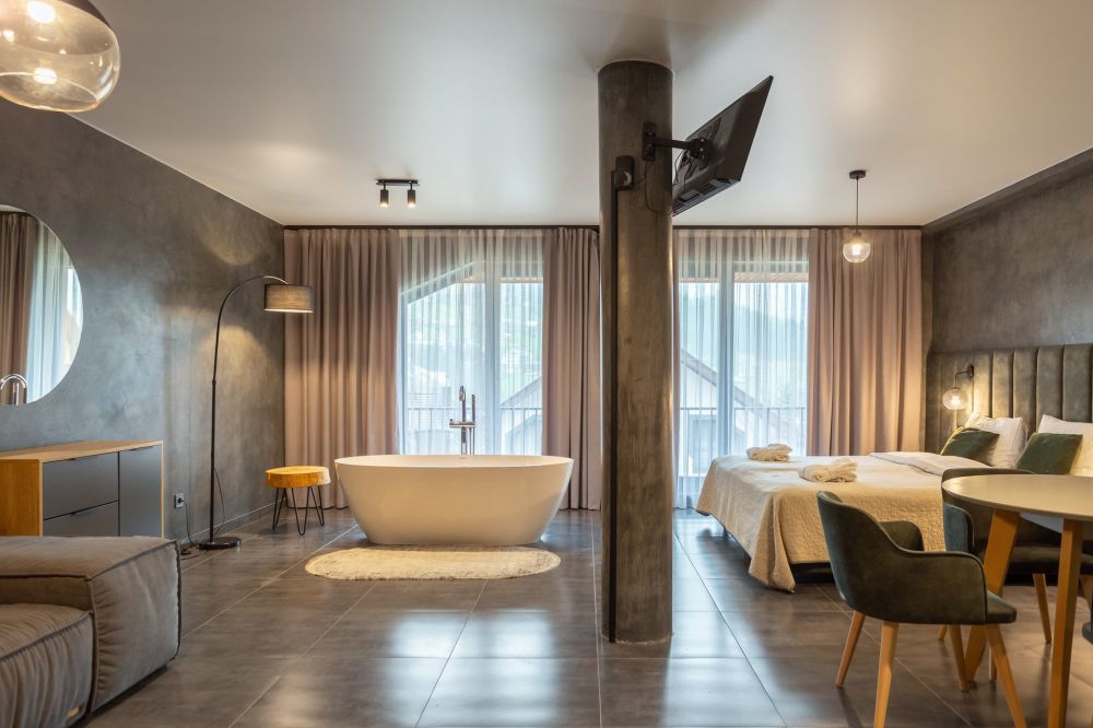 Апартаменты 2 этаж с ванной комнатой | корп. В, Phoenix Relax Park 4*
