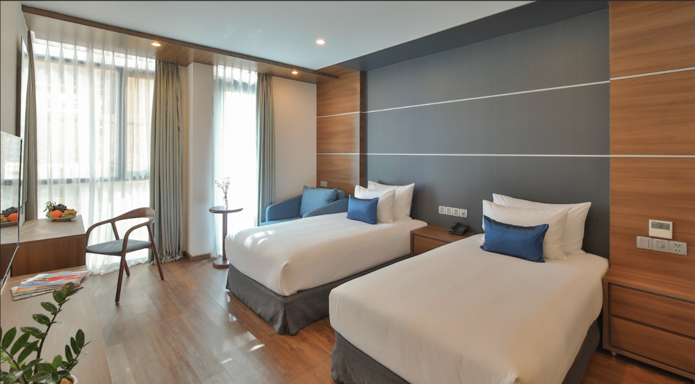 City View/ Partial Sea View Oasis, Haian Beach Hotel & Spa 4*