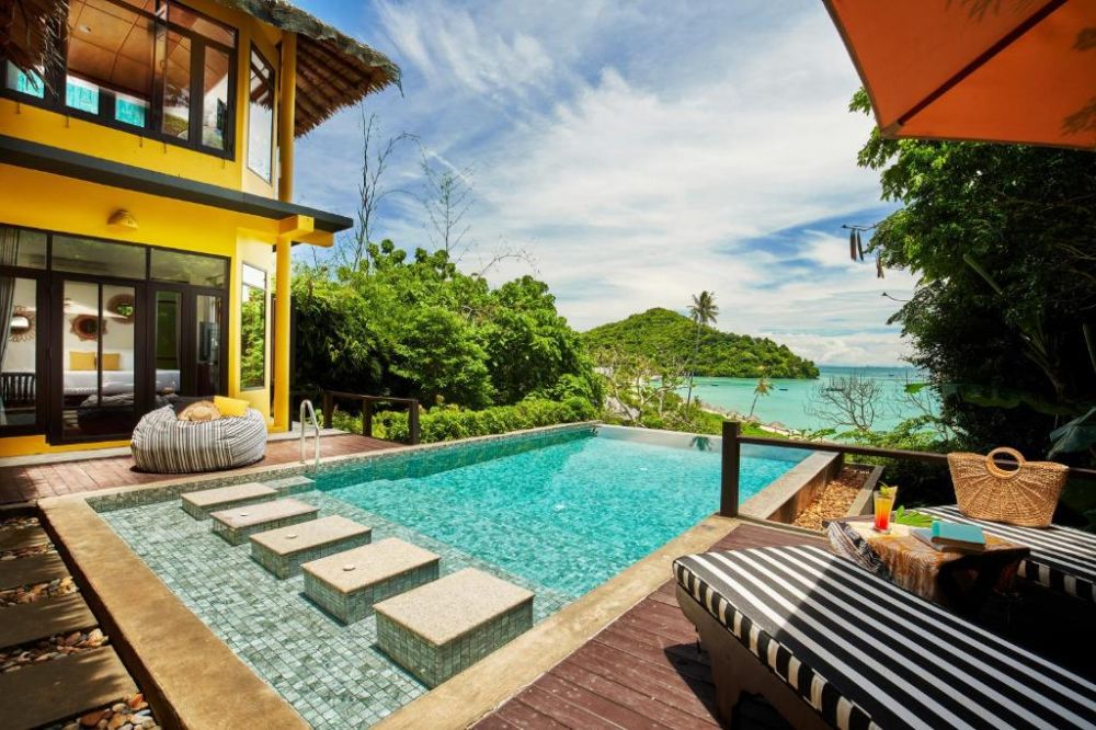 2 Bedroom Oceanview Hillside Pool Villa, Saii Phi Phi Island Village (ex. Phi Phi Island Village Beach Resort) 5*