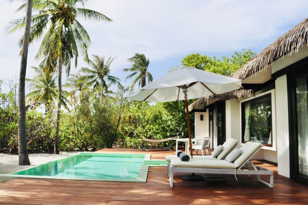 Beach Front with Private Pool Villa, Noku Maldives 5*