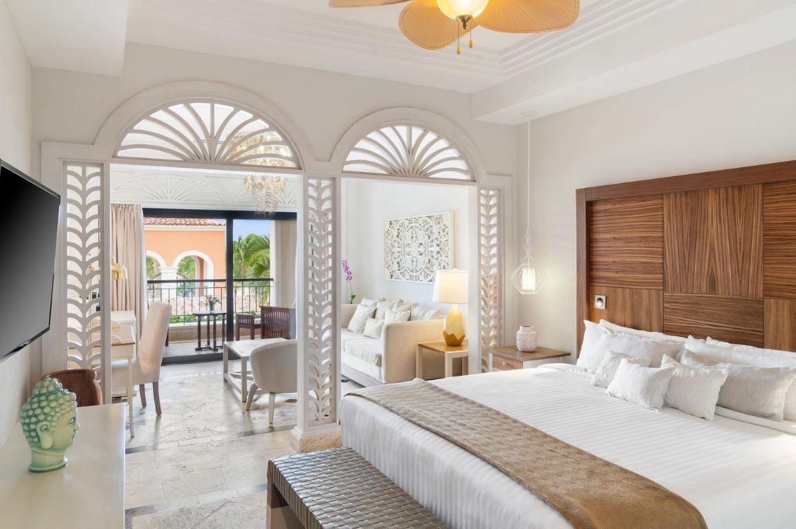 Junior Suite Ocean View/Beachfront, Sanctuary Cap Cana | Adults only 5*