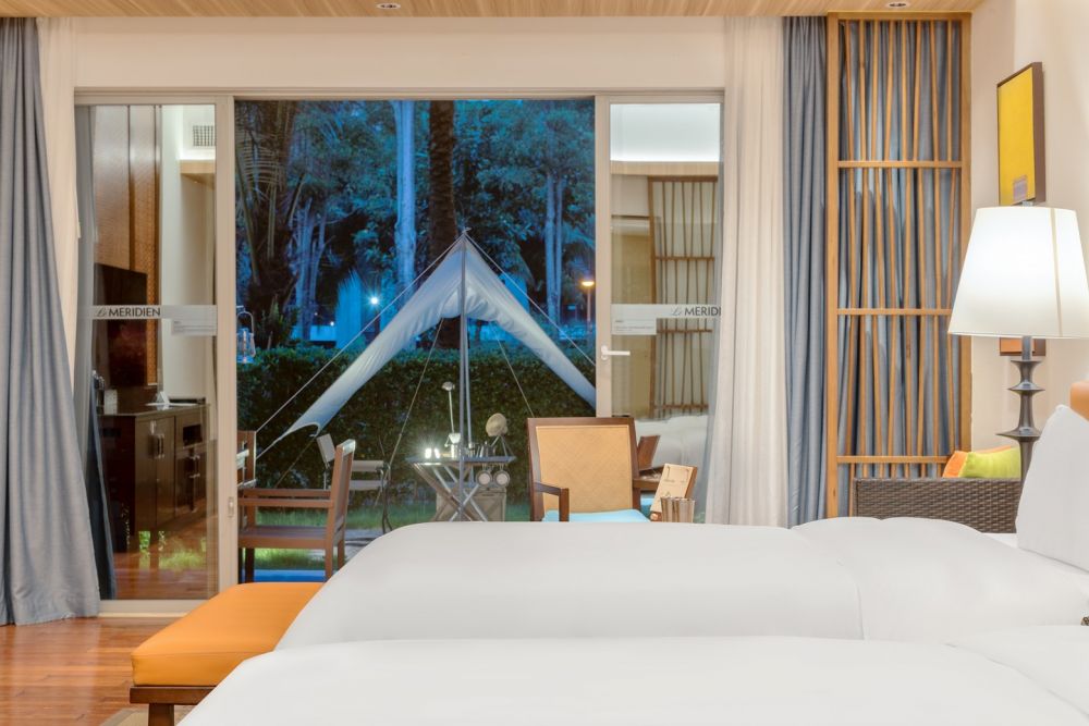 Garden Twin Room (ex.Small Сourtyard Сamping Twin Room), Le Meridien Shimei Bay Beach Resort & Spa 5*