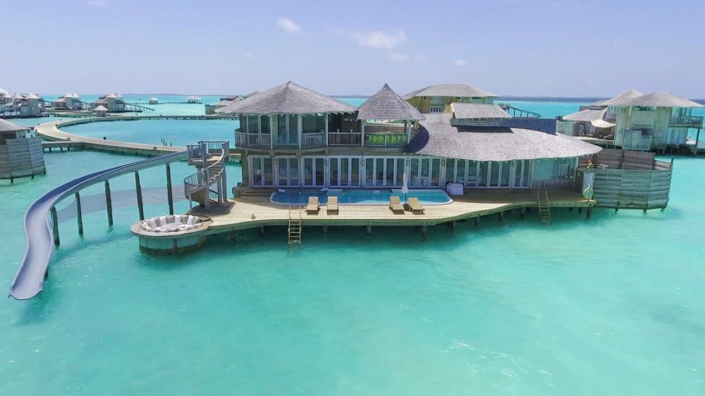 2 Bedroom Water Retreat with Slide, Soneva Jani 5*