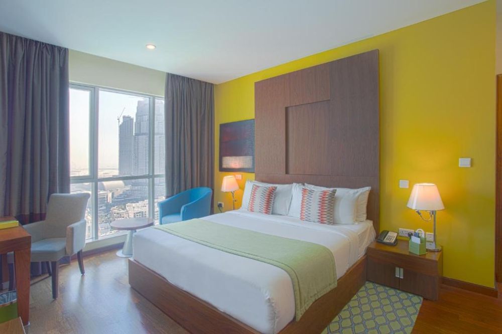 Junior Suite Burj Khalifa & Fountain View, Wyndham Downtown Dubai 4*