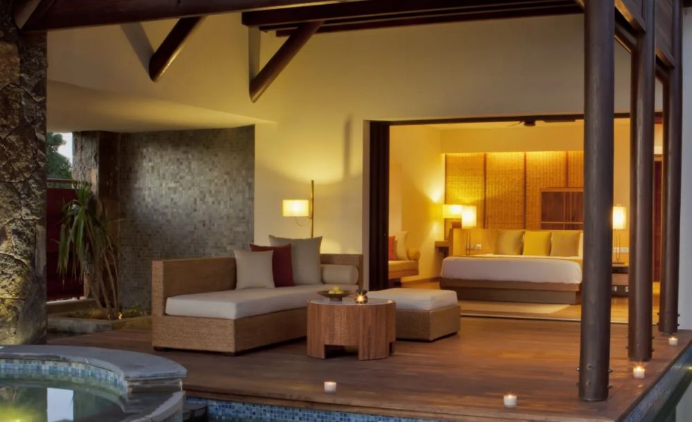 Luxury Beachfront Jet Pool Suites with jacuzzi & private hammam, Le Jadis Beach Resort & Wellness Mauritius (ex. Angsana Balaclava) 5*