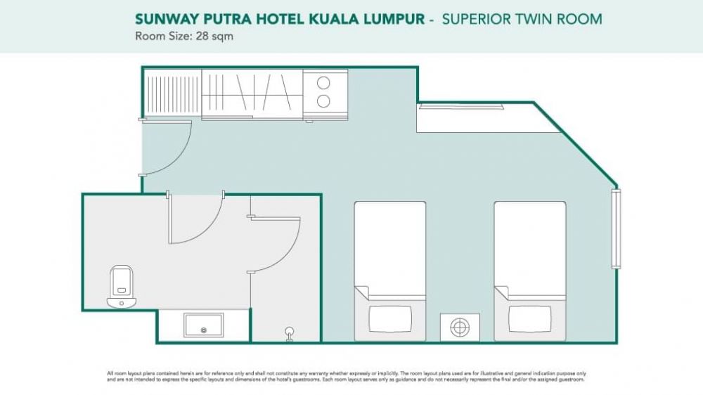 Superior Room, Sunway Putra Hotel, Kuala Lumpur 5*