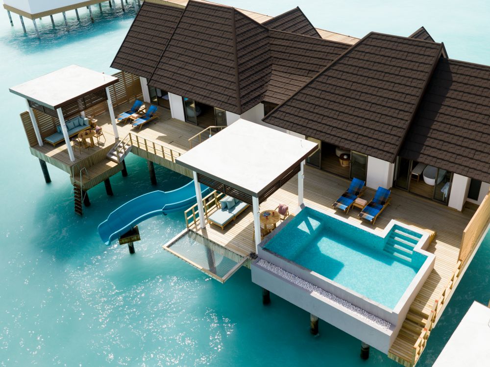 Two Bedroom Water Pool Villa with Slide, Meyyafushi Maldives 5*