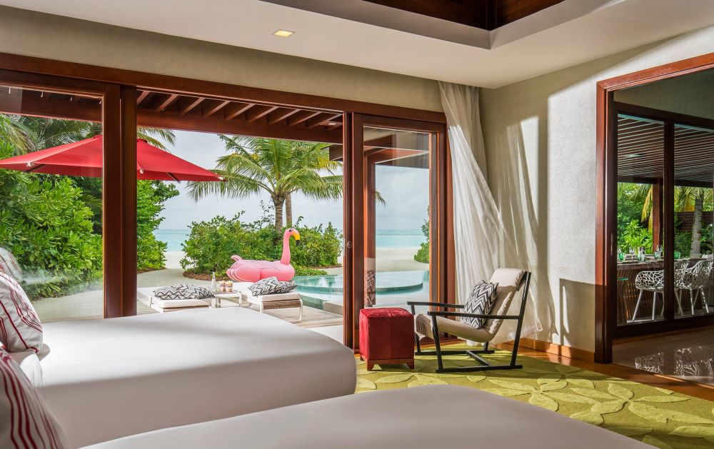 Three-Bedroom Beach Pool Pavilion, Niyama Private Island Maldives 5*