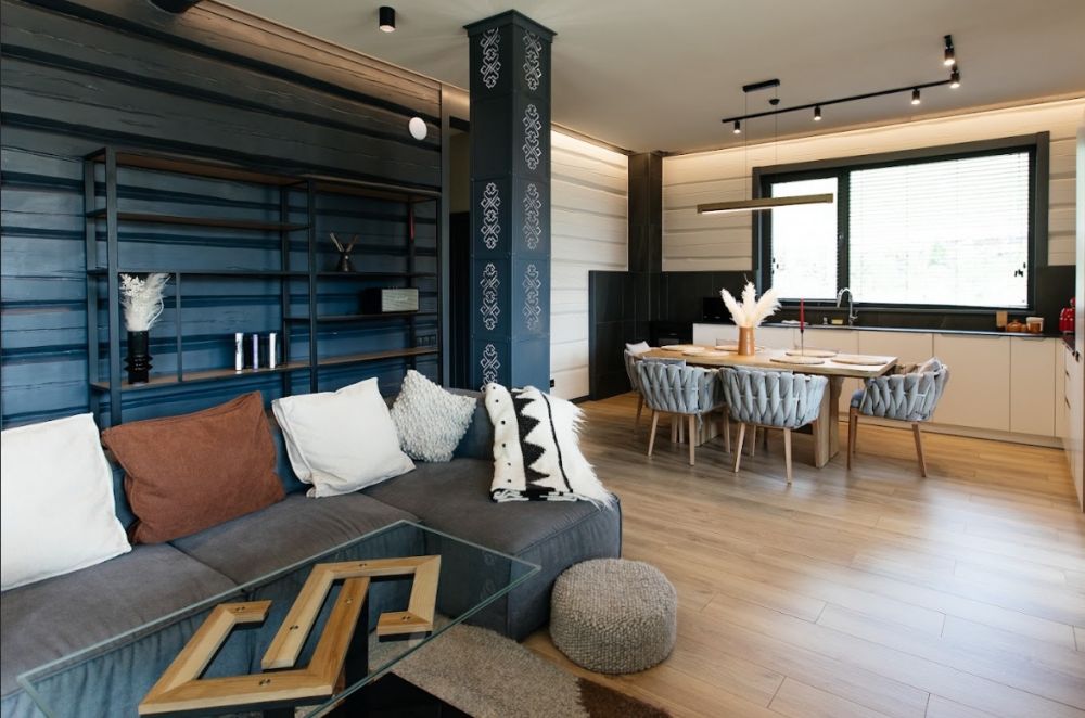 Коттедж 3 спальни с ванной и видом на Говерлу, Skogur Home&Resort 4*
