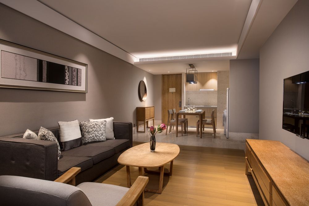 Deluxe Twin Beds Suite Ocean View, Wyndham Sanya Bay 5*