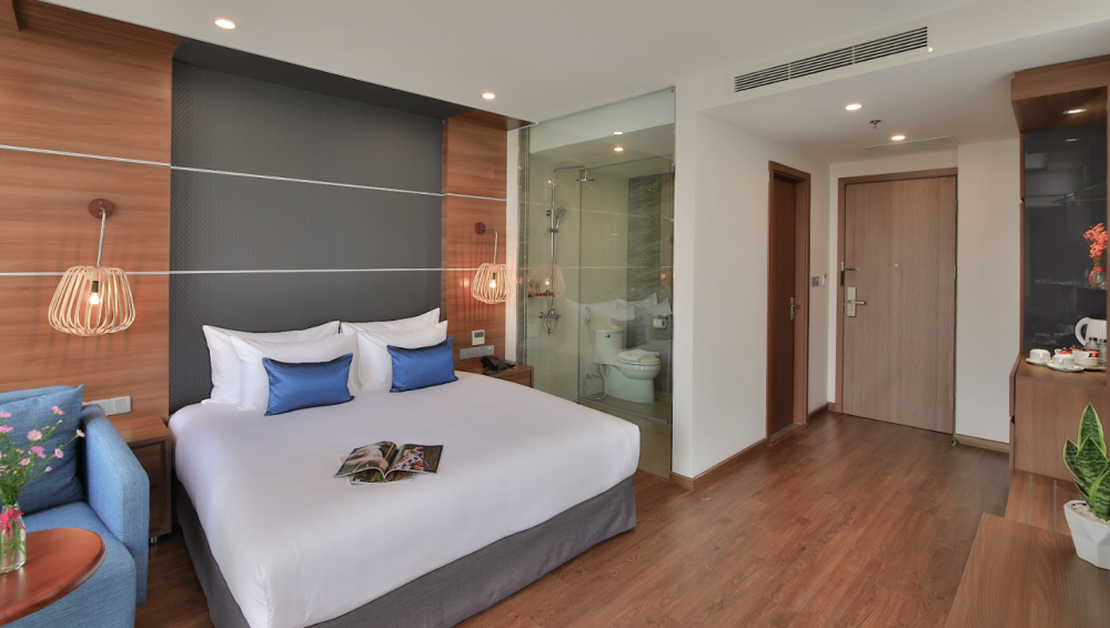 City View/ Partial Sea View Oasis, Haian Beach Hotel & Spa 4*