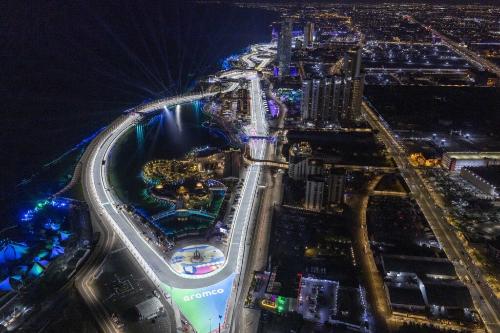 F1 Jeddah — track view